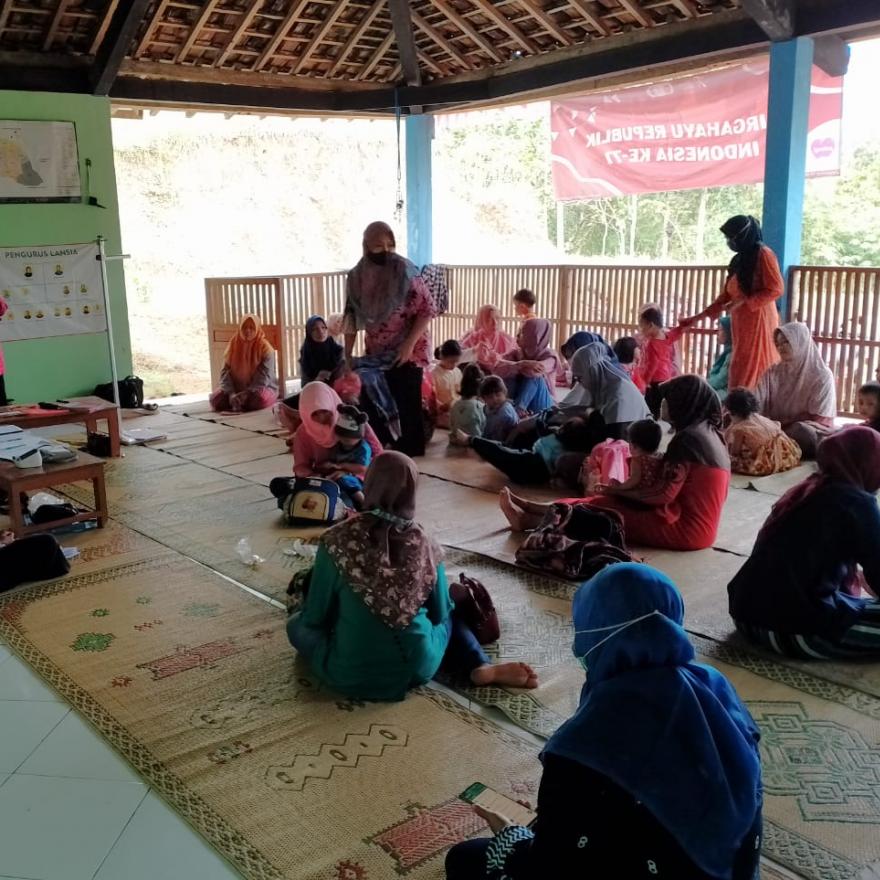 Puskesmas 1 Kokap Sosialisasikan tentang Tatacara Pengisian Form Status Gizi Balita